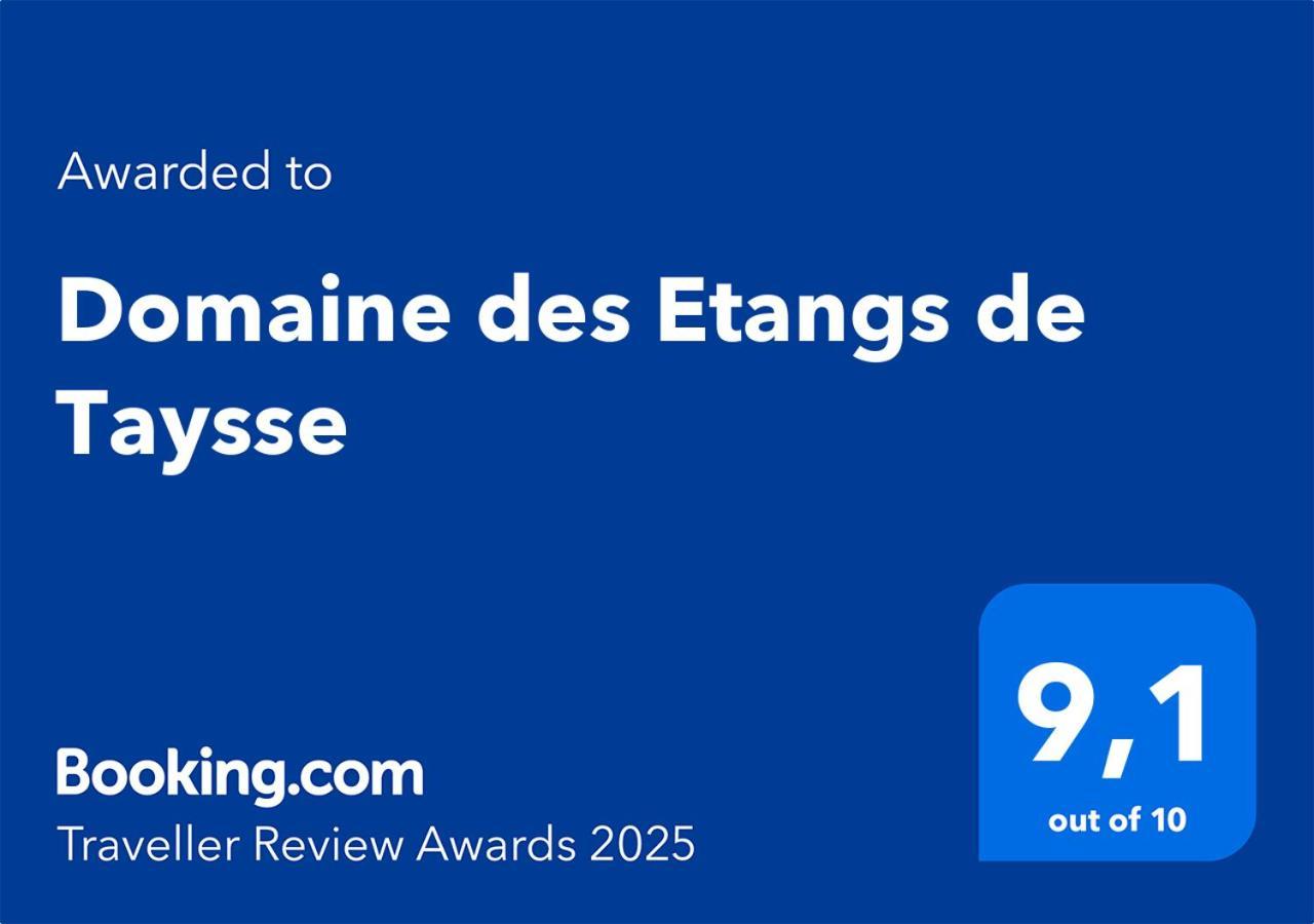 ホテル Domaine Des Etangs De Taysse Espagnac エクステリア 写真