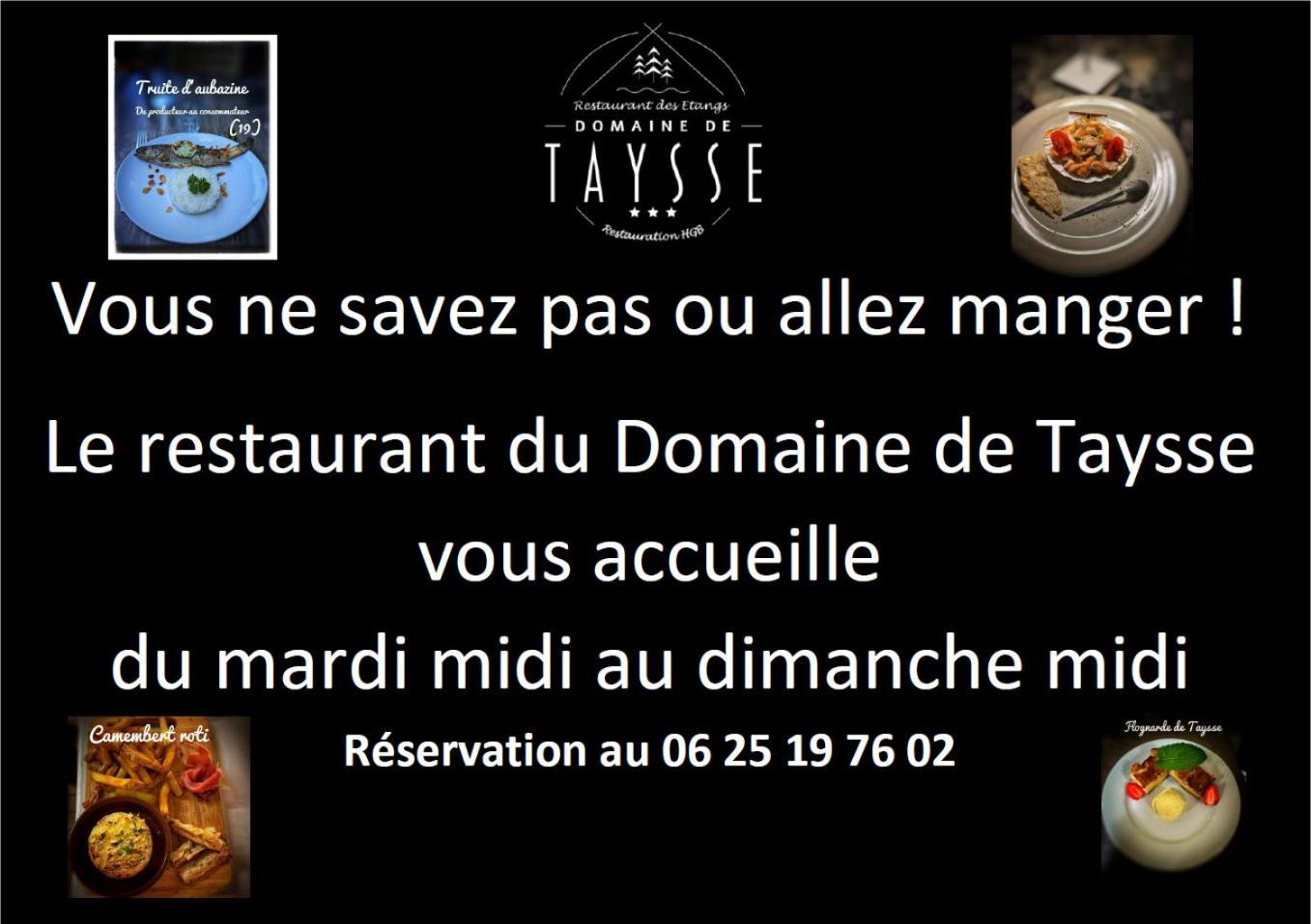 ホテル Domaine Des Etangs De Taysse Espagnac エクステリア 写真
